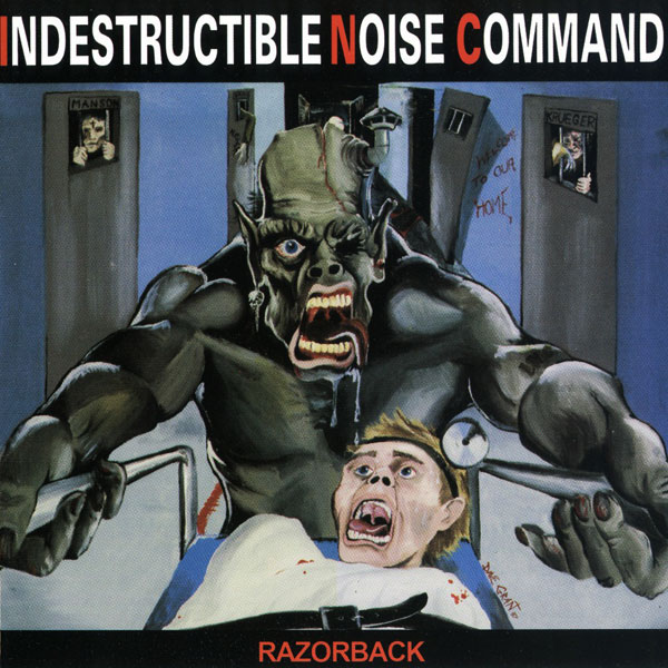 INDESTRUCTIBLE NOISE COMMAND - RAZORBACK CD
