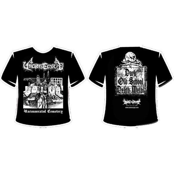 UNCONSECRATED - UNCONSECRATED CEMETERY T-SHIRT