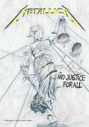 METALLICA - AND JUSTICE FOR ALL FLAG