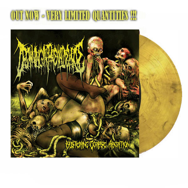 DROWNING IN PHEMALDEHYDE - BLISTERING CORPSE ABORTION LP (OUT NOW)