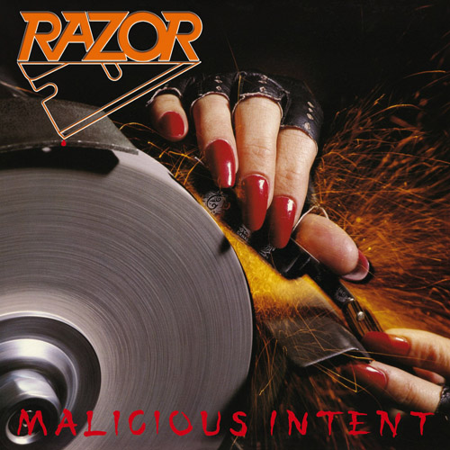 RAZOR - MALICIOUS INTENT CD (OOP/Original First Press)