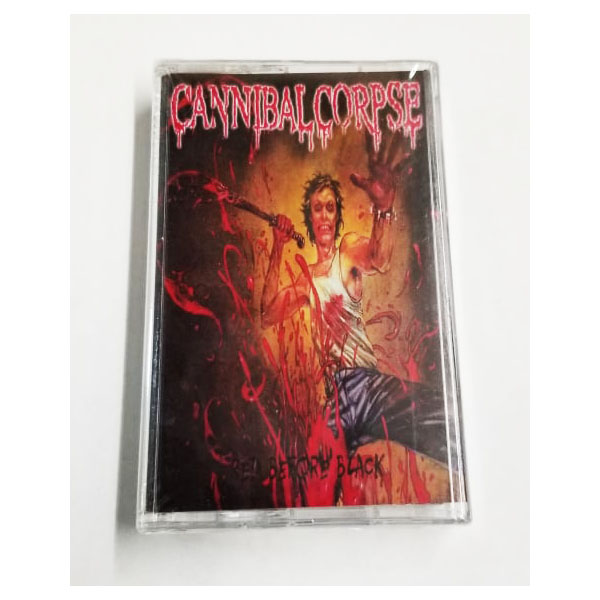 CANNIBAL CORPSE - RED BEFORE BLACK CASSETTE (OOP)