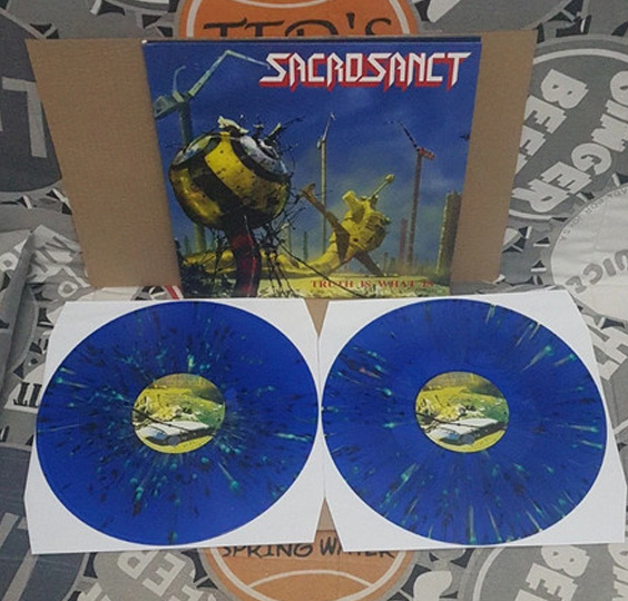 SACROSANCT - Truth is What is (Blue/Red/Yellow Splatter) 2 LP's