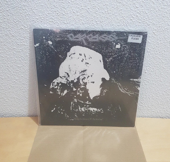 CARCASS - SYMPHONIES OF SICKNESS (Cadaveric Flesh Yellow) LP