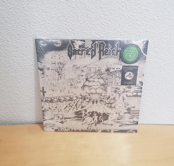 SACRED REICH - IGNORANCE (Green Poison Marbled) LP