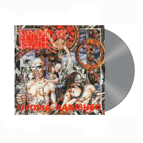 NAPALM DEATH - UTOPIA BANISHED (Silver) LP