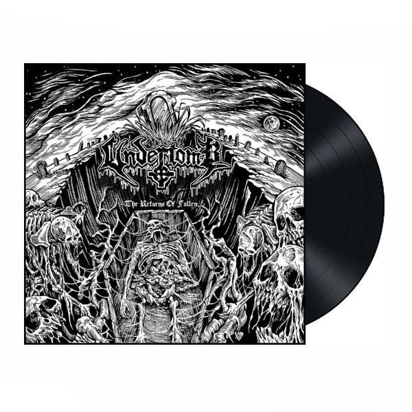 UNDERTOMB - THE RETURNS OF FALLEN (Black) LP