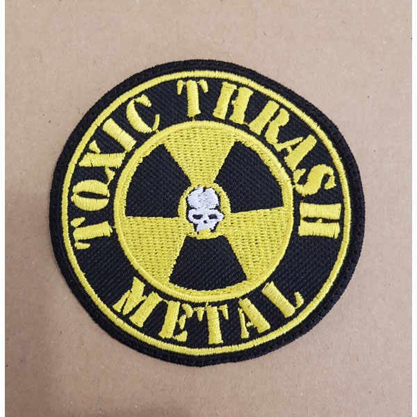 TOXIC THRASH METAL EMBROIDERED LOGO PATCH