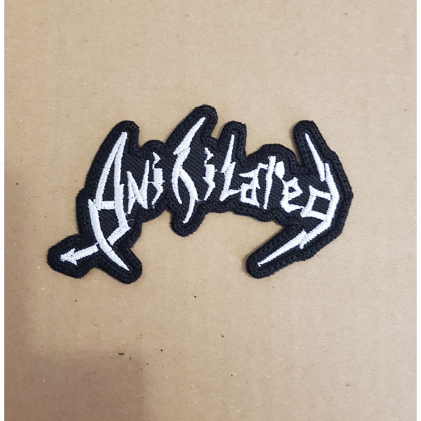 ANIHILATED EMBROIDERED LOGO PATCH