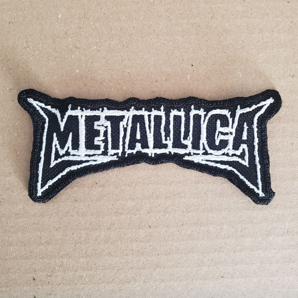 METALLICA EMBROIDERED LOGO PATCH