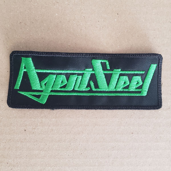 AGENT STEEL EMBROIDERED LOGO PATCH (Green)