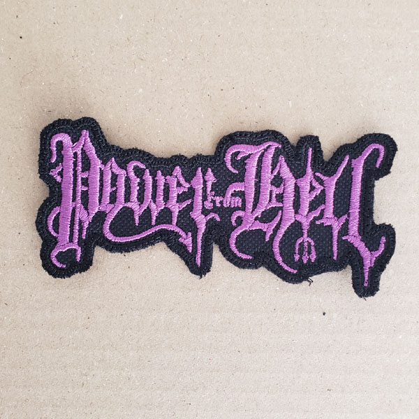 POWER FROM HELL EMBROIDERED LOGO PATCH