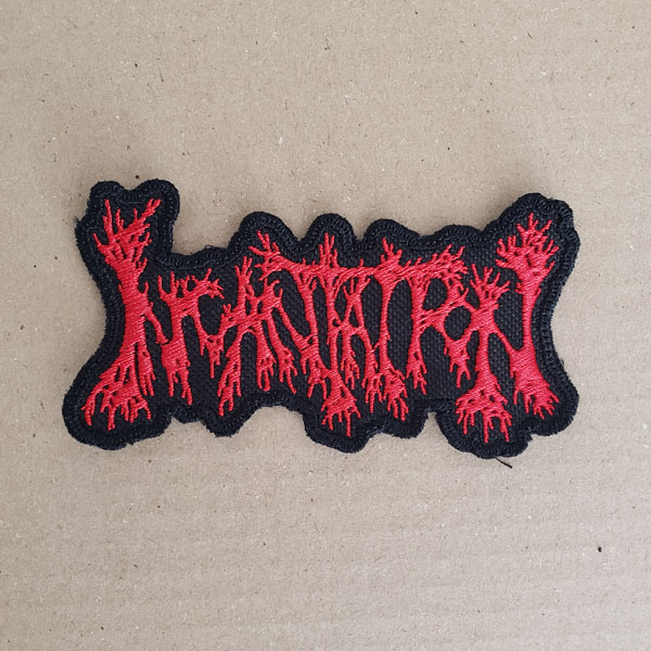 INCANTATION EMBROIDERED LOGO PATCH (Red)