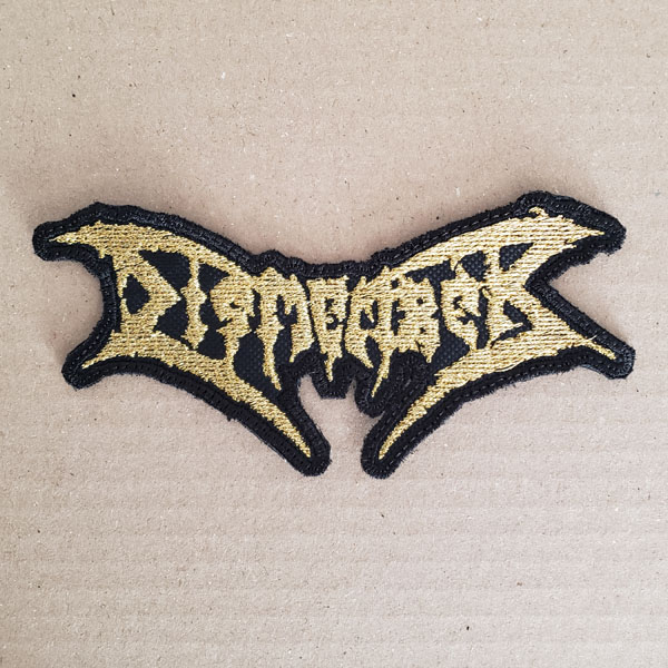 DISMEMBER EMBROIDERED LOGO PATCH (Gold)