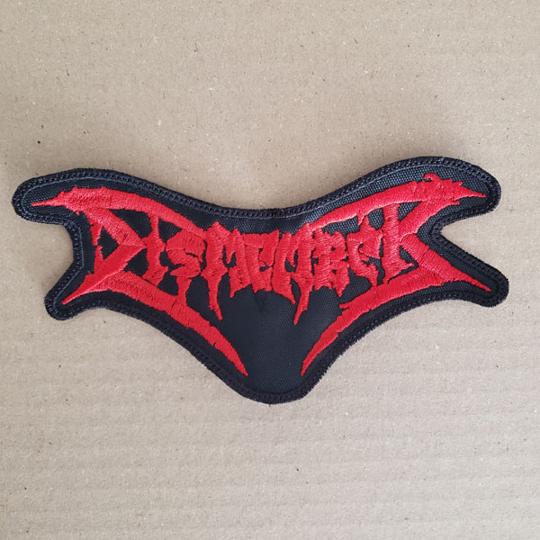 DISMEMBER EMBROIDERED LOGO PATCH (Red)