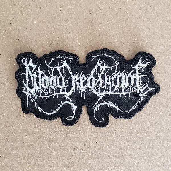 BLOOD RED THRONE EMBROIDERED LOGO PATCH