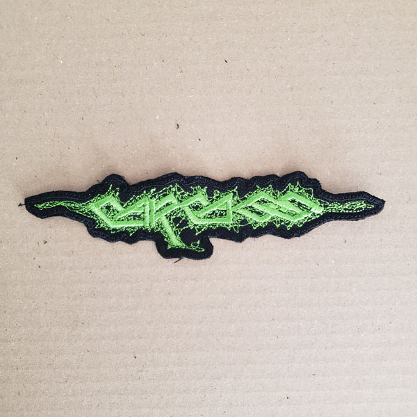 CARCASS EMBROIDERED LOGO PATCH (Green)