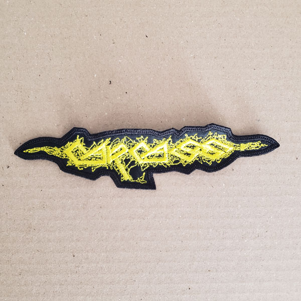 CARCASS EMBROIDERED LOGO PATCH (Yellow)