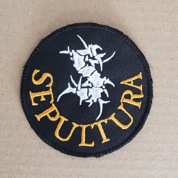 SEPULTURA EMBROIDERED PATCH