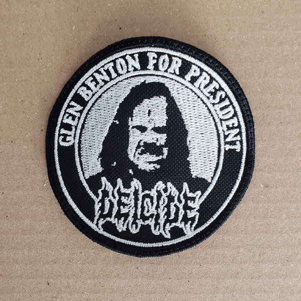 DEICIDE - GLEN BENTON FOR PRESIDENT EMBROIDERED PATCH