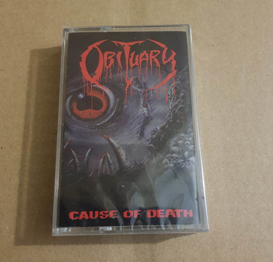 OBITUARY - CAUSE OF DEATH CASSETTE (Unbody Print)
