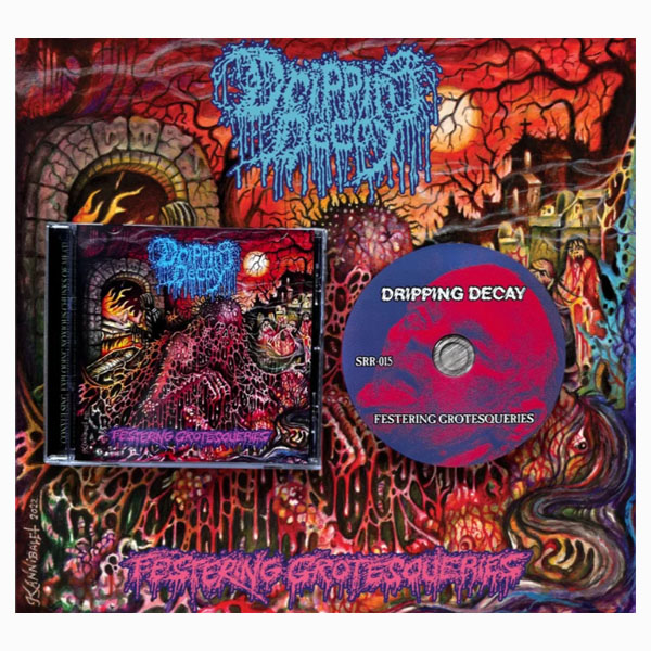 DRIPPING DECAY - FESTERING GROTESQUERIES CD (U.S.A. Import)