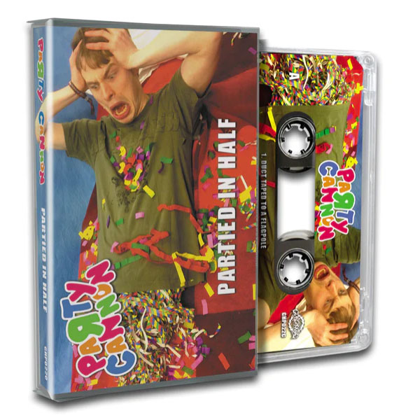 PARTY CANNON - PARTIED IN HALF CASSETTE (U.S.A. Import)