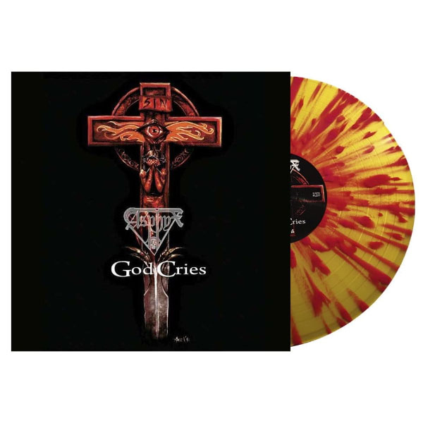 ASPHYX - GOD CRIES (Yellow w/ Red Splatter) LP