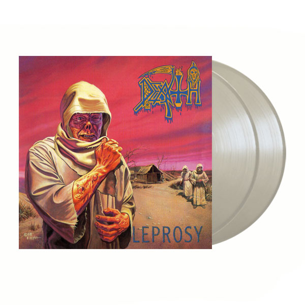 DEATH -  LEPROSY (2018 Milky Clear Edition) Double LP