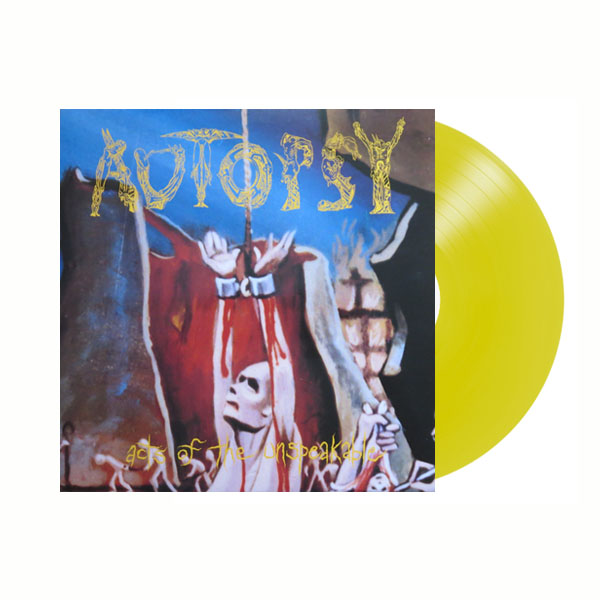 AUTOPSY - ACTS OF THE UNSPEAKABLE (2011 Yellow Edition) LP