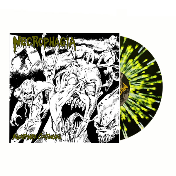 NECROPHAGIA - NIGHTMARE CONTINUES (10 Inches) MLP