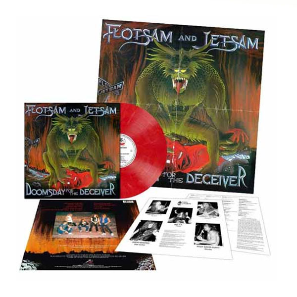 FLOTSAM AND JETSAM - DOOMSDAY FOR THE DECEIVER LP