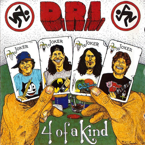 D.R.I. - 4 OF A KIND CD (1988/1996 German Edition)