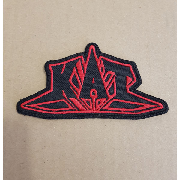 KAT EMBROIDERED LOGO PATCH (Red)