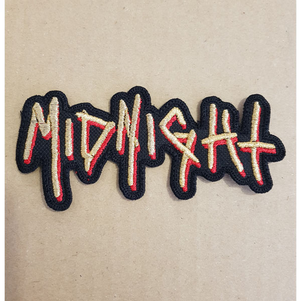 MIDNIGHT EMBROIDERED LOGO PATCH