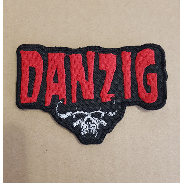 DANZIG EMBROIDERED LOGO PATCH