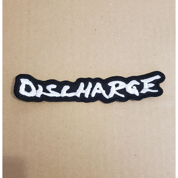 DISCHARGE EMBROIDERED LOGO PATCH