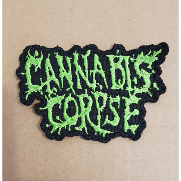 CANNABIS CORPSE EMBROIDERED LOGO PATCH