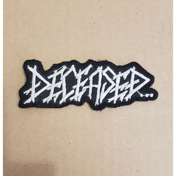 DECEASED EMBROIDERED LOGO PATCH