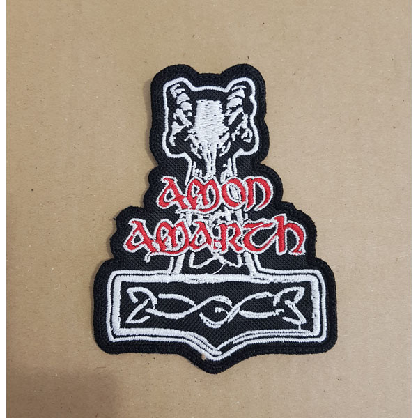 AMON AMARTH EMBROIDERED LOGO PATCH (Viking Symbol)