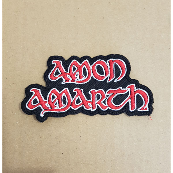 AMON AMARTH EMBROIDERED LOGO PATCH