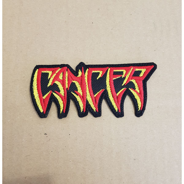 CANCER EMBROIDERED LOGO PATCH