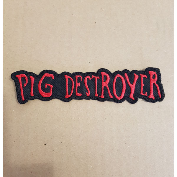 PIG DESTROYER EMBROIDERED LOGO PATCH