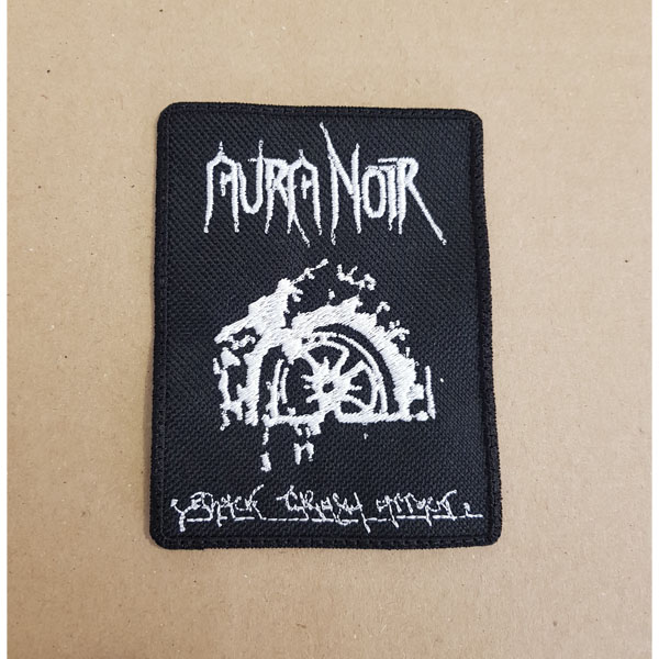 AURA NOIR - BLACK THRASH ATTACK EMBROIDERED PATCH