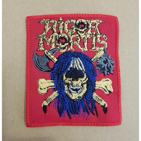 RIGOR MORTIS EMBROIDERED PATCH