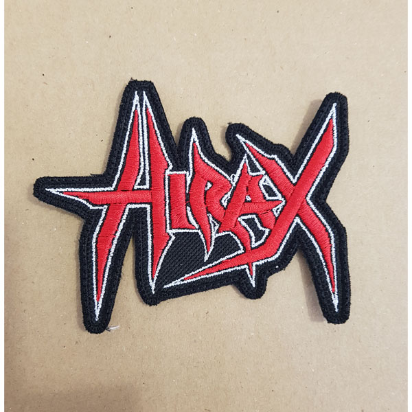 HIRAX EMBROIDERED LOGO PATCH (Red)