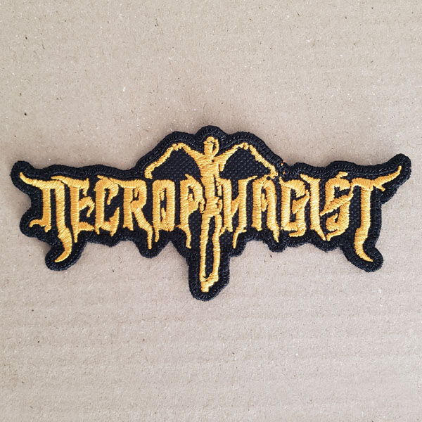 NECROPHAGIST EMBROIDERED LOGO PATCH