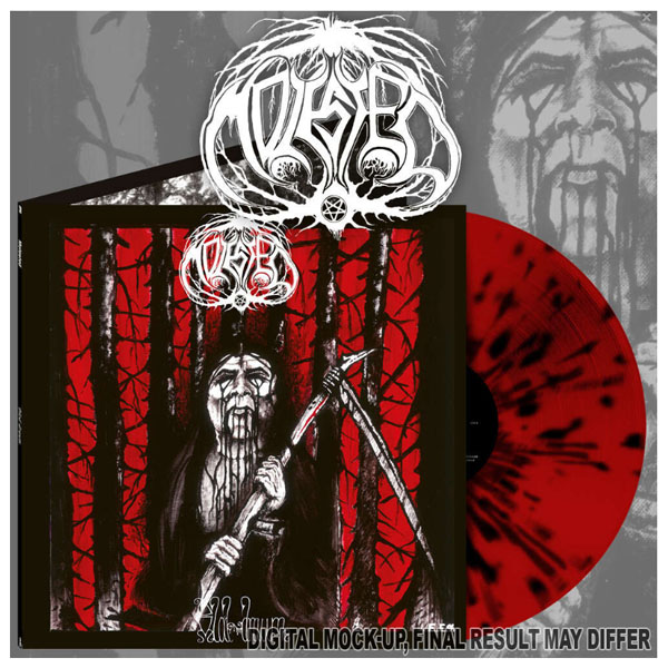 MOLESTED - BLOOD DRAUM (Bloodred/Black Splatter) LP