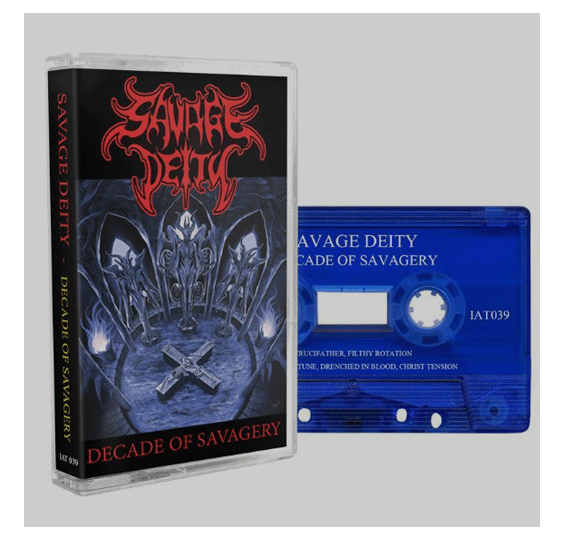SAVAGE DEITY - DECADE OF SAVAGERY CASSETTE (Asian Import)