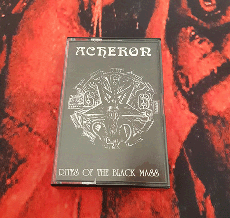 ACHERON - THE RITES OF THE BLACK MASS CASSETTE (1992 - JL America Edition)